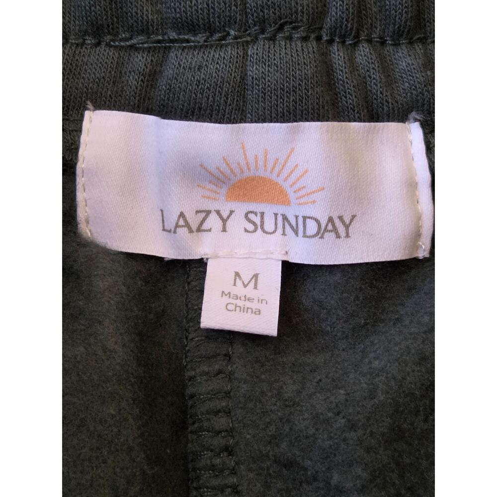 NWT Womans Vermont Lounge Set Dark Green Zip Up Hoodie & Shorts Set Size Med. - Picture 9 of 12